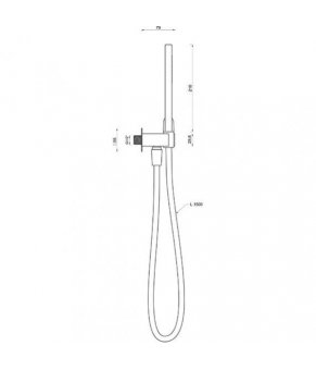 Душевой гарнитур Ponsi Shower Kit BNKITCKI11