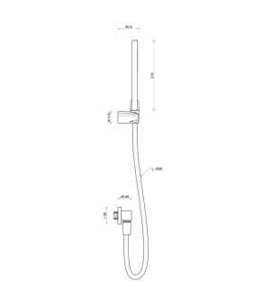 Душевой гарнитур Ponsi Shower Kit BNKITCKI13