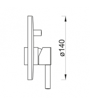 Смеситель Ponsi Ecostyle BTESTCIN03