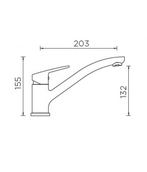 Смеситель Schock Daja 52200026 Everest 26