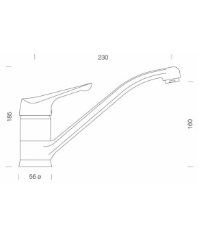 Смеситель Schock Neos 54200052 Roca 52