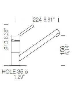 Смеситель Schock SC 50 50300089 Magnolia 89