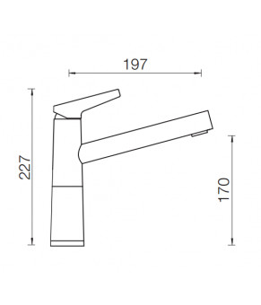 Смеситель Schock SC 510 55400089 Magnolia 89