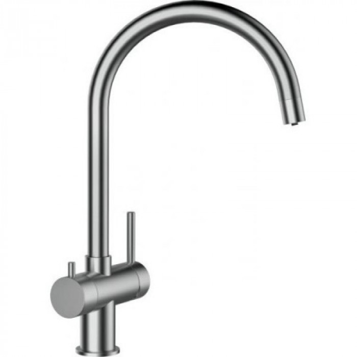 Змішувач Schock Ares 56100090 St steel 90