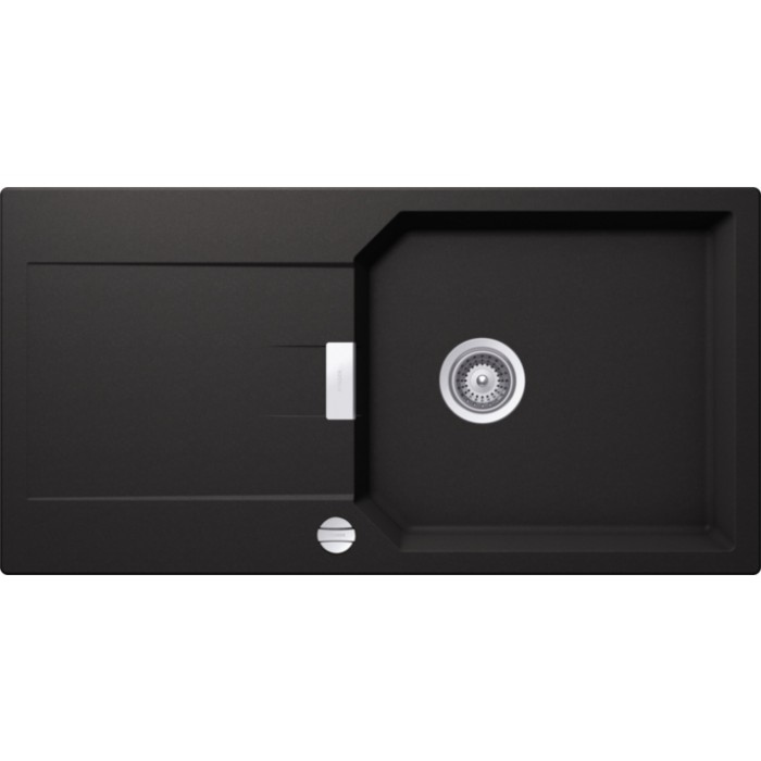 Кухонна мийка Schock Manhattan D-100L Nero 13