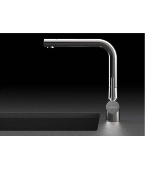 Смеситель Schock Laios 51700090 St steel 90