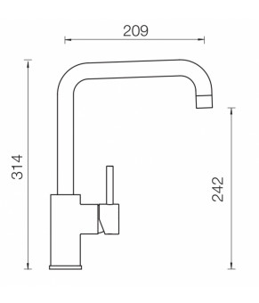 Смеситель Schock Fonos 53800013 Nero 13