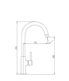 Смеситель Schock Aquadrop 77000089 Magnolia 89