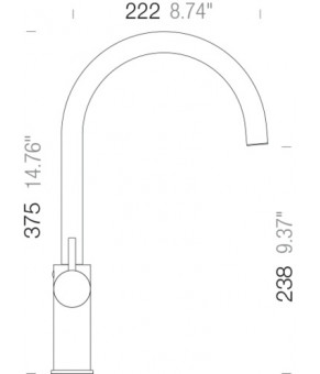 Змішувач Schock Hekate 54900001 Super white 01