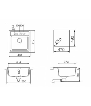 Кухонная мойка Schock Nemo N-100S Croma 49