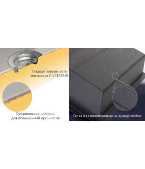 Кухонная мойка Schock Formhaus D-100 Onyx 10