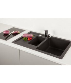 Кухонная мойка Schock Aster D-150S Super white 01