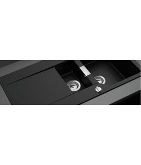 Кухонная мойка Schock Manhattan D-150L Nero 13
