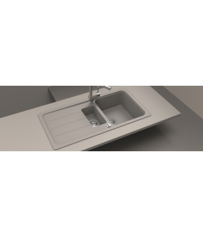 Кухонная мойка Schock Formhaus D-150L Moonstone 22