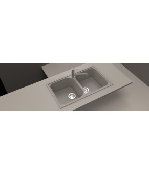 Кухонная мойка Schock Formhaus N-200 Onyx 10