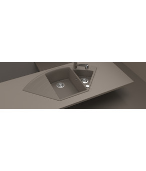 Кухонная мойка Schock Lotus C-150 Bronze 87