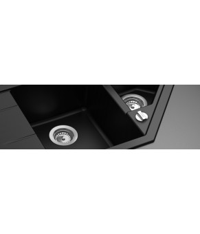 Кухонная мойка Schock Primus C-150 Nero 13