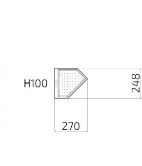Коландер Schock 629109 St steel 90