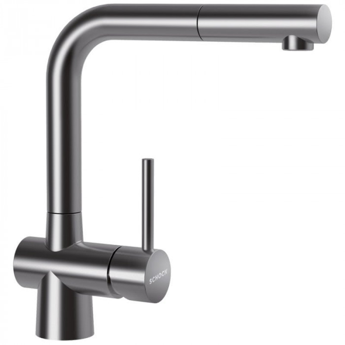 Змішувач Schock Laios 51712090 St steel 90