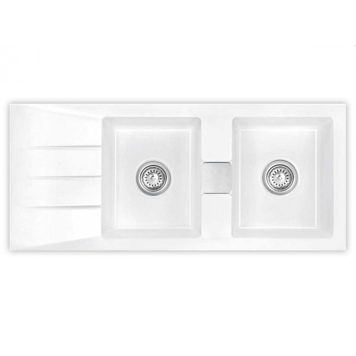 Кухонна мийка Systemceram Genea Double Groenland 12