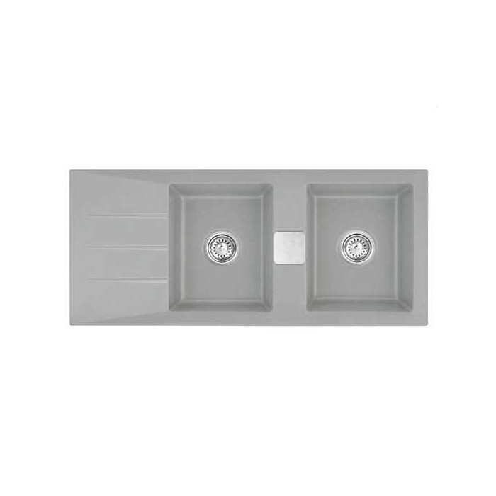 Кухонна мийка Systemceram Genea Double Titan 78