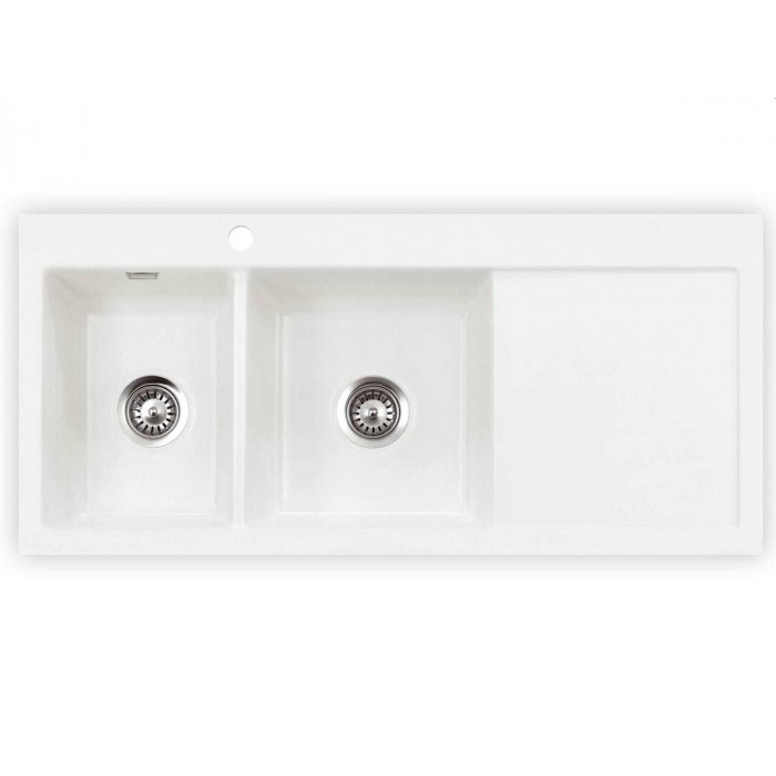 Кухонна мийка Systemceram Mera Double Polar 13