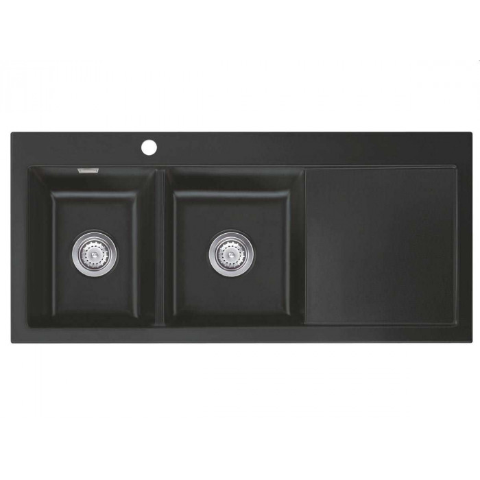 Кухонна мийка Systemceram Mera Double Schiefer 85