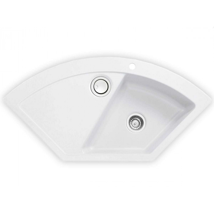 Кухонна мийка Systemceram Mera Eck Polar 13