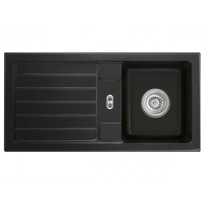 Кухонна мийка Systemceram Delta 86 Nero 68