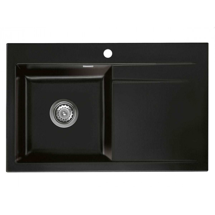 Кухонна мийка Systemceram Stema 80 Nero 68