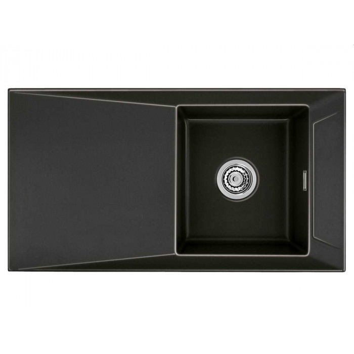 Кухонна мийка Systemceram Siro 90 Nero 68
