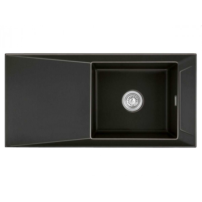 Кухонна мийка Systemceram Siro 100 Nero 68
