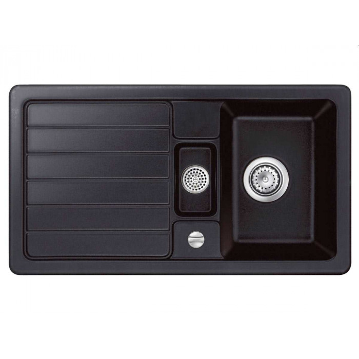 Кухонна мийка Systemceram Delta 90 Nero 68