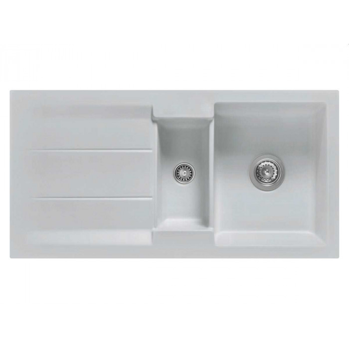 Кухонная мойка Systemceram Genea 100 Alu 76