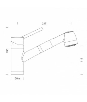 Смеситель Schock Pila 54112099 Polaris 99