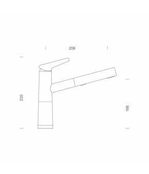 Смеситель Schock SC 510 55412090 Carbonium 90