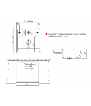 Кухонная мойка Systemceram Centra 60 Polar 13