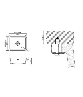 Кухонная мойка Systemceram Zeta 50 Magnolie 10
