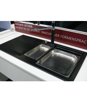 Кухонная мойка Systemceram Genea 100 Nigra 87