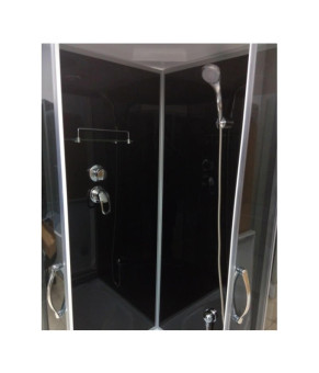 Душовий бакс Atlantis AKL 1325P-T ECO (GR) 80х80х225 см