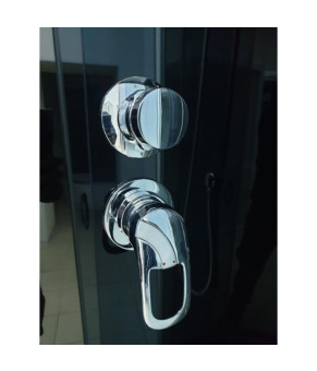 Душовий бакс Atlantis AKL 1325P-T ECO (GR) 80х80х225 см