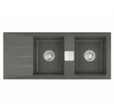 Кухонная мойка Systemceram Genea Double Lava 80