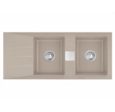 Кухонная мойка Systemceram Genea Double Fango 23