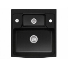 Кухонная мойка Systemceram Centra 60 Nero 68