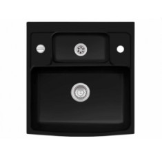 Кухонная мойка Systemceram Centra 60 Nigra 87
