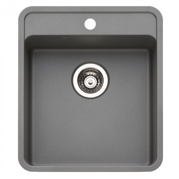 Кухонна мийка Reginox Ohio 40x40 Tapwing Atomic grey 23