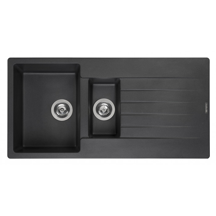 Кухонна мийка Reginox Harlem 15 Black silvery 14