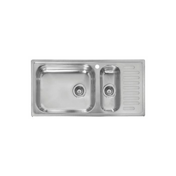 Кухонна мийка Reginox Minister 25 Polished St steel 01