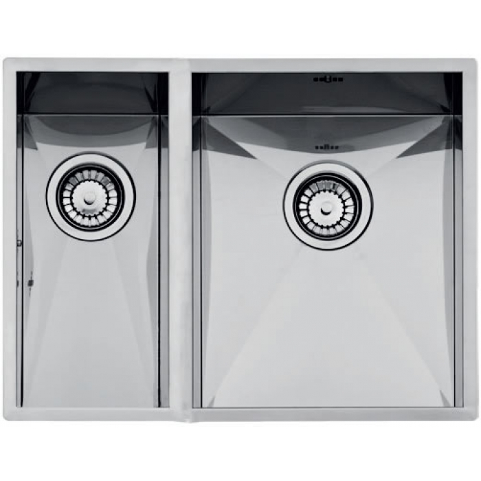 Кухонна мийка Artinox Quadra 2V60 Satin inox