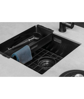 Кухонная мойка Reginox Miami 40x40 Gun metall 13